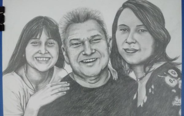 Família em tam. A4